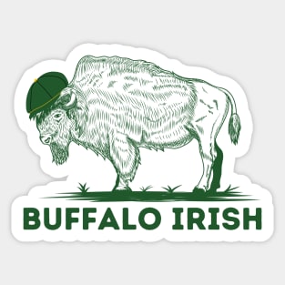 Buffalo Irish St. Patrick's Day Sticker